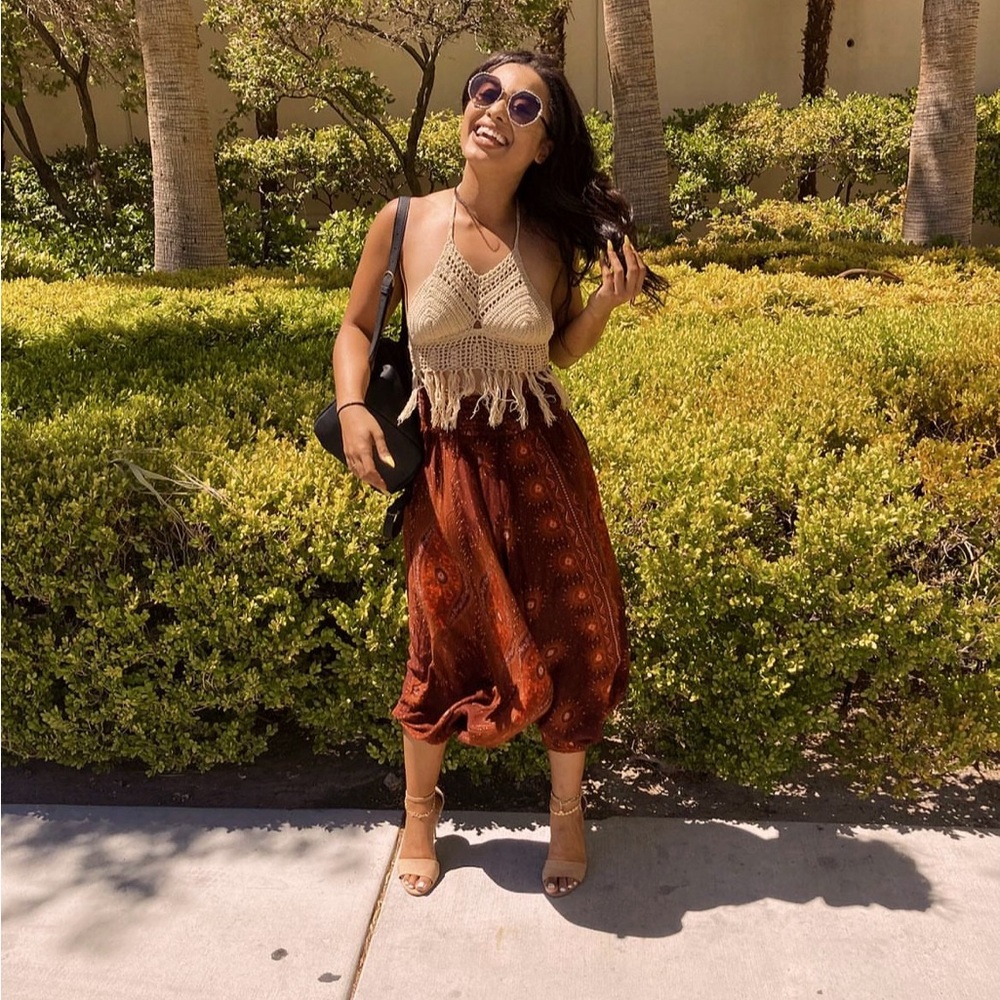 Knitted Cropped Halter